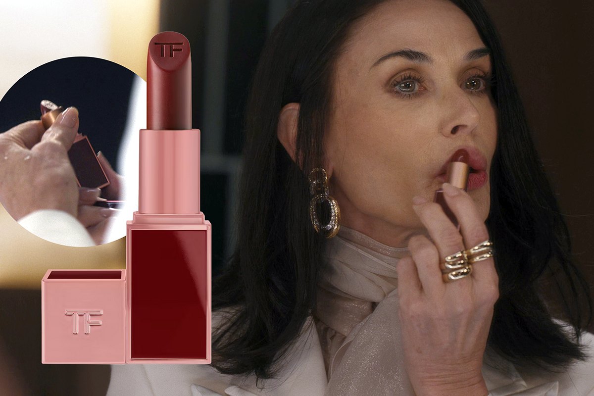 Cami Miller Dark Lipstick on Landman